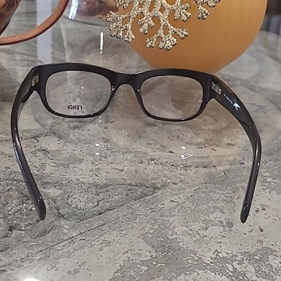 FENDI PERSCRIPTION GLASSES FRAMES BLACK F867 - Picture 3 of 9